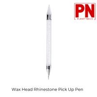Wax Head Rhinestone Pick Up Pen