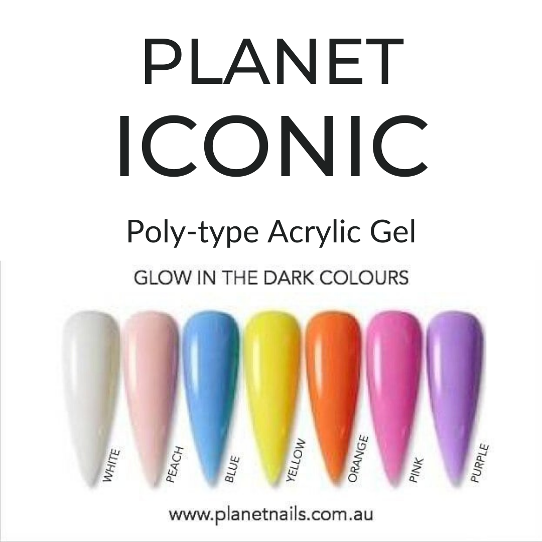 IconicAcrylic Gel30mlGLOW IN THE DARKYELLOW