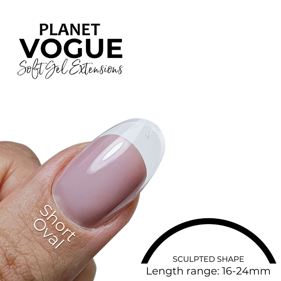Oval Short - 504 Tips PACK - Planet Vogue
