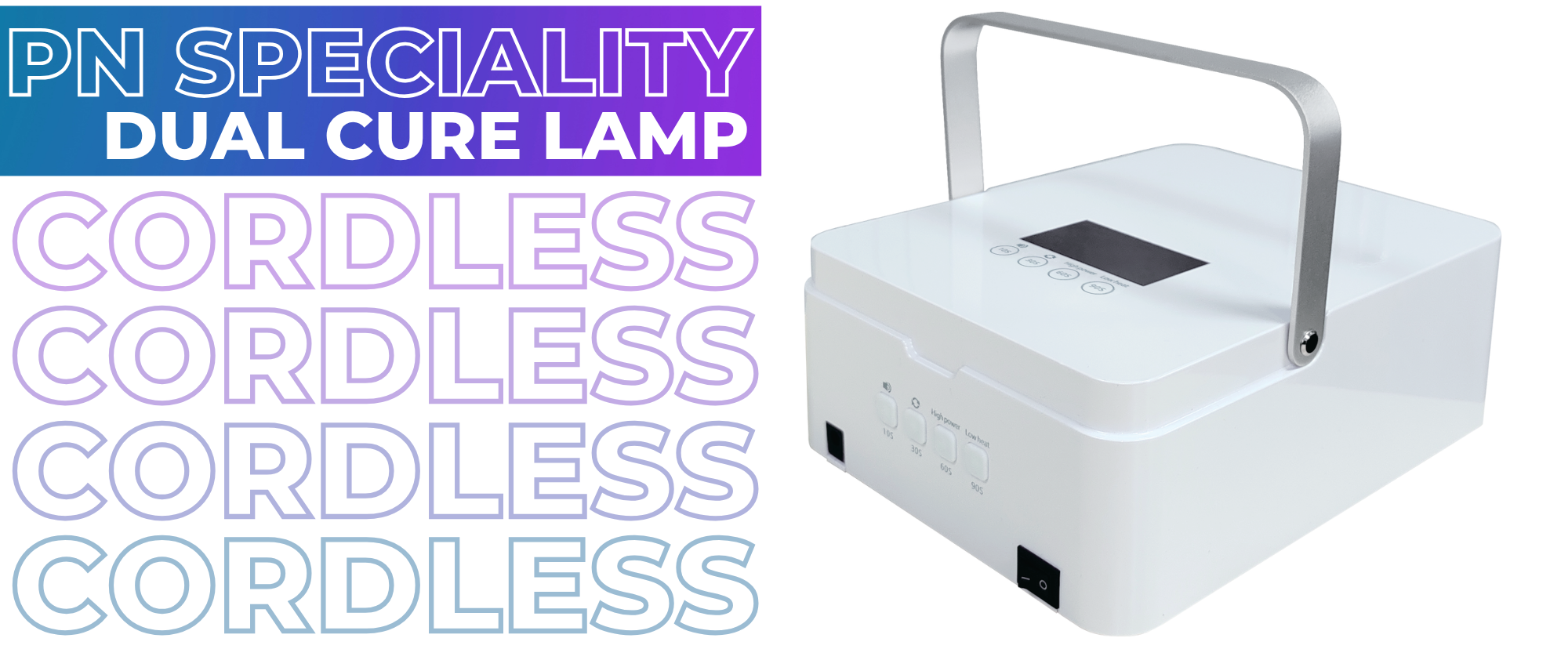 Rechargeable UV/LED Lamp