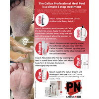 Callux Professional Heel Peel Kit