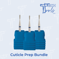 Tech Tools - Drill Bit Bundle - Cuticle Prep M 3Pack