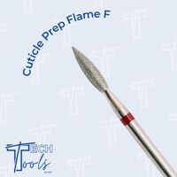 Tech Tools - Drill Bit - Cuticle Prep Flame Fine Grit