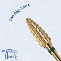 Tech Tools - Drill Bit -  Gold Cone Shape - The Big One - Coarse Grit