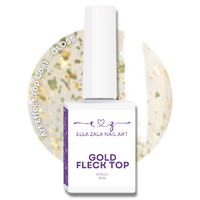 Ella Zala - Gold Fleck Top Coat - 15ml