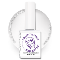 ELLA ZALA - GRAFFITI MAGIC NAIL ART - WHITE - 15ml
