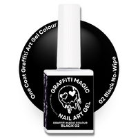 ELLA ZALA - GRAFFITI MAGIC NAIL ART - BLACK - 15ml