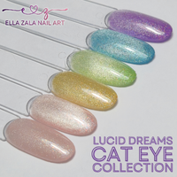 Lucid Dreams – Ella Zala Pastel Magnetic Cat Eye Gel Polish Collection