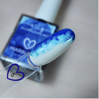 Ella Zala Marble Ink - BLUE #5