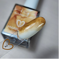 Ella Zala Marble Ink - BROWN #2