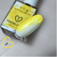  Ella Zala Marble Ink - YELLOW #3