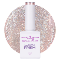 Prism Peach Magnetic Cat Eye Gel Polish | Ella Zala | HEMA &amp; TPO Free