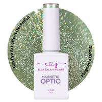 Optic Green Magnetic Cat Eye Gel Polish | Ella Zala | HEMA &amp; TPO Free