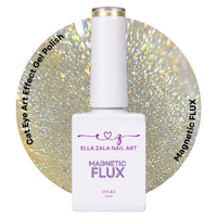 Flux Yellow Magnetic Cat Eye Gel Polish | Ella Zala | HEMA &amp; TPO Free 