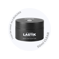 50ml - CLEAR LASTIK - Stick and Stay - Soak Off UV/Led Gel