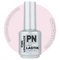 15ml - PINK LEMONADE LASTIK - One Coat Colour - Soak Off UV/Led Gel