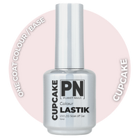 15ml - CUPCAKE LASTIK - One Coat Colour - Soak Off UV/Led Gel