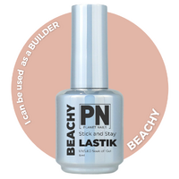 15ml - BEACHY LASTIK - Stick And Stay BIAB - Soak Off UV/Led Gel
