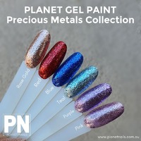 Planet Gel Paint - Precious Metals 6 Pack