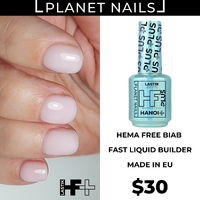 15ml - HANOI LASTIK PLUS HF - Stick And Stay BIAB - Soak Off UV/Led Gel