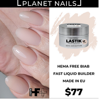 50ml - ZARIA LASTIK PLUS HF - Stick And Stay BIAB - Soak Off UV/Led Gel