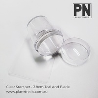 Clear Jelly Stamper - 4cm Tool And Blade