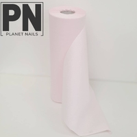 Plastic Backed Table Mat in a roll - Pink
