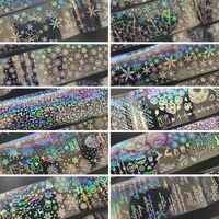 Foil Transfer - Pack of 10 - Holo Chrissy Design