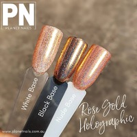 Chrome Effect - Holographic Pigment - Fine - Rose Gold 