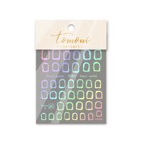 3d Aurora Rectangle sticker 