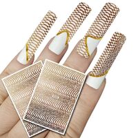 Nail Art Sticker - Snake Skin Design #3