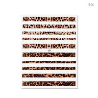 Nail Art Sticker - Strips of Print #2