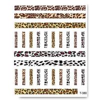Nail Art Sticker - Oh My Animal Print