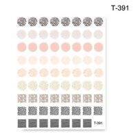 Nail Art Sticker - Barely There Animal Print