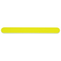 100/180 Grit - Straight Neon Yellow - Pack Of 24 files