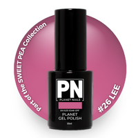 Planet Gel Polish – P026 LEE  (Pink) – HEMA Free UV/LED Soak Off, 15ml