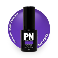 **NEW SIZE 15ml**  Planet Gel Polish – P040 ENYA (Purple) – HEMA Free UV/LED Soak Off, 15ml