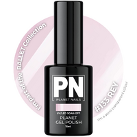 Planet Gel Polish – P133 REY (French Pink/Nude) – HEMA Free UV/LED Soak Off, 15ml
