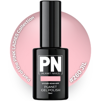 Planet Gel Polish – P260 JIL  (Pink/Pastel) – HEMA Free UV/LED Soak Off, 15ml