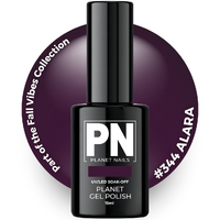 Planet Gel Polish – P344 ALARA (Purple) – HEMA Free UV/LED Soak Off, 15ml