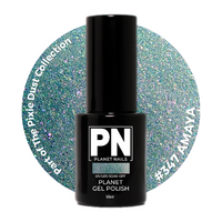 Planet Gel Polish – P347 AMAYA (Shimmer) – HEMA Free UV/LED Soak Off, 10ml