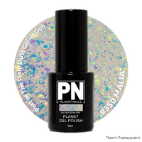 Planet Gel Polish - P350  MALIA - Hema Free UV/LED Soak Off, 15ml