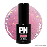 Planet Gel Polish - P351 - PIVKA - Hema Free UV/LED Soak Off, 15ml