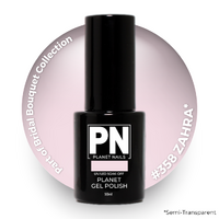 Planet Gel Polish – P358 ZAHRA (Shimmer) – HEMA Free UV/LED Soak Off, 15ml