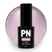 Planet Gel Polish – P363 EMILY (Pink/Pastel) – HEMA Free UV/LED Soak Off, 10ml