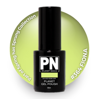 Planet Gel Polish – P364 FIONA (Yellow/Green/Pastel) – HEMA Free UV/LED Soak Off, 10ml