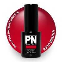 Planet Gel Polish – P370 BRUNA (red) – HEMA Free UV/LED Soak Off, 15ml