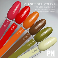 THE 70&#39;S - Planet Gel Polish Collection