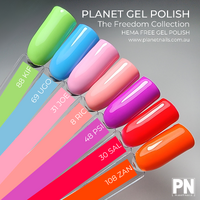 The Planet Gel Polish FREEDOM Collection