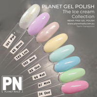 The Ice Cream Planet Gel Polish Collection